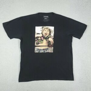 Goonies Do The Truffle Shuffle Black Graphic Short Sleeve T-Shirt Mens Size L